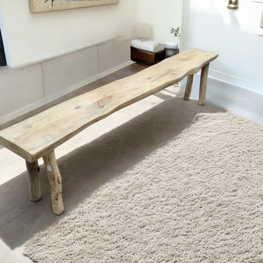 Pine bench