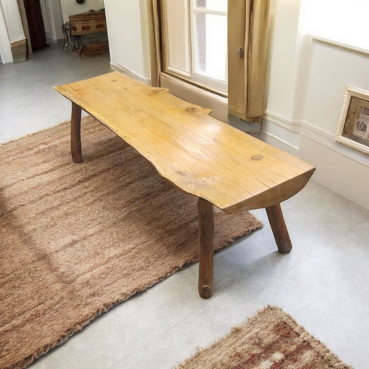 Pine bench